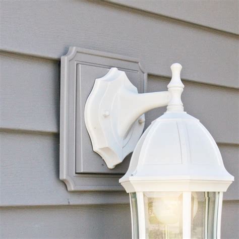 vinyl siding light mounting blocks